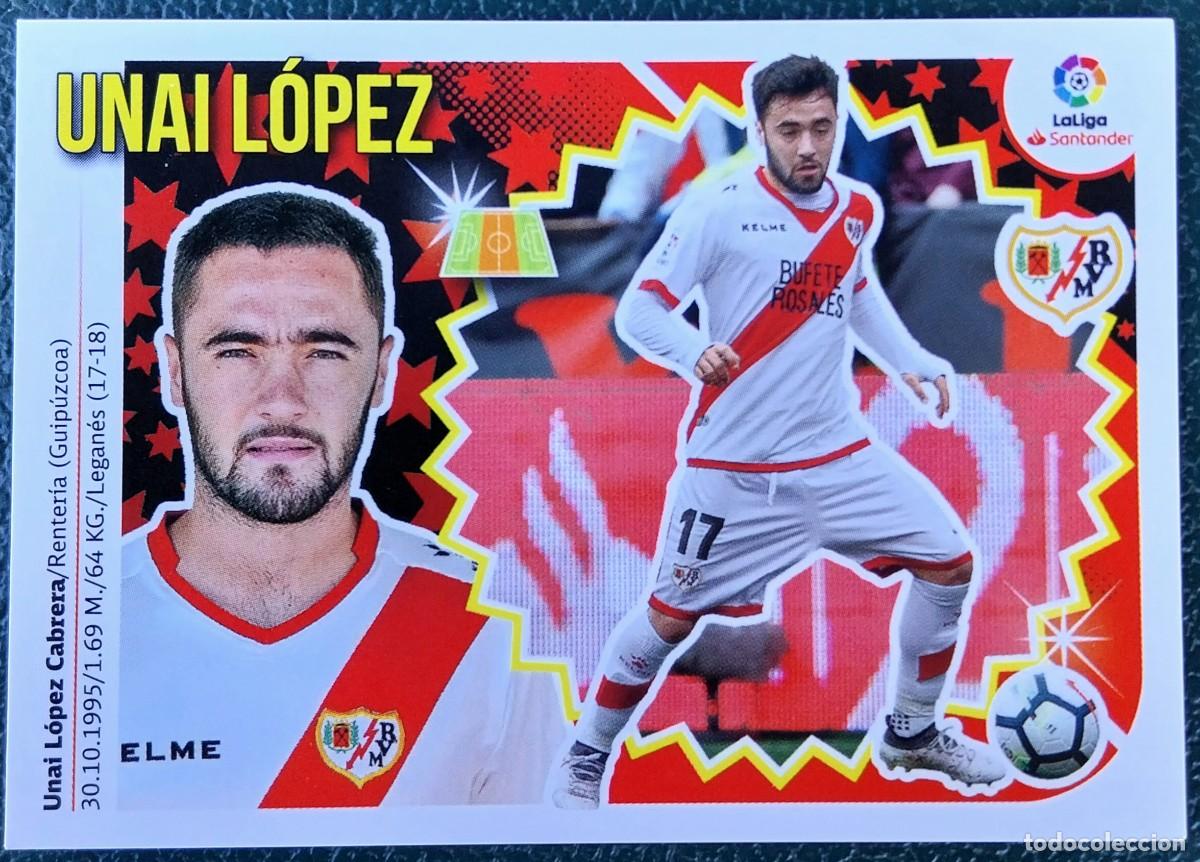 Cromos de f&uacute;tbol: 11 UNAI LOPEZ RAYO VALLECANO CROMOS ALBUM EDICIONES ESTE 2018 2019 18 19