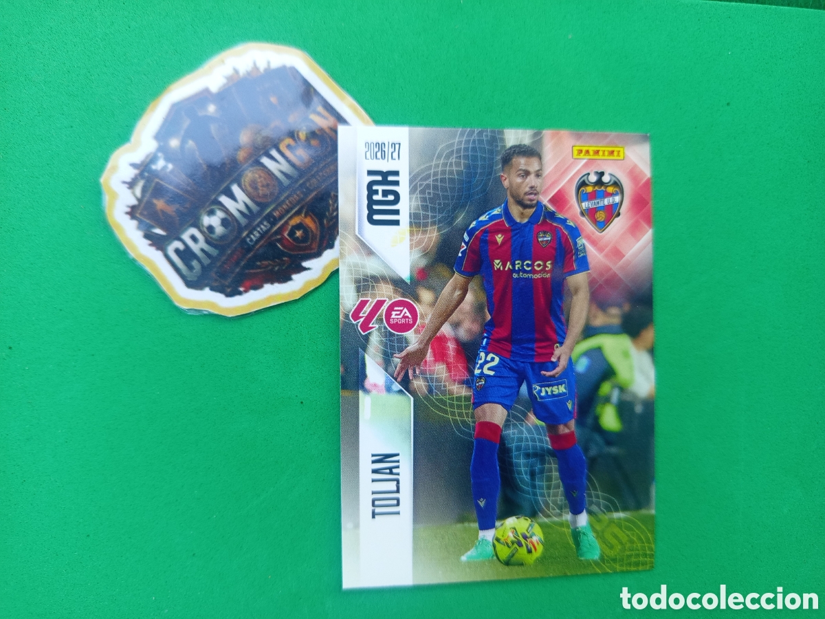 Cromos de f&uacute;tbol: ❇️ CROMO ⚽ CARD TOLJAN LEVANTE 202 MEGACRACKS LIGA 26 27 MGKS 2026 2027 ❇️