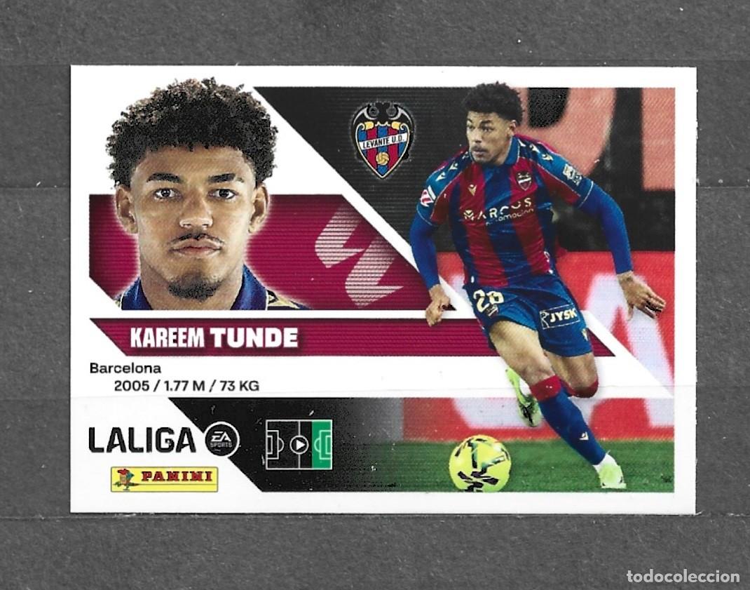 Cromos de f&uacute;tbol: Liga este 26/27 - Tunde - N&deg; 16 - Levante UD