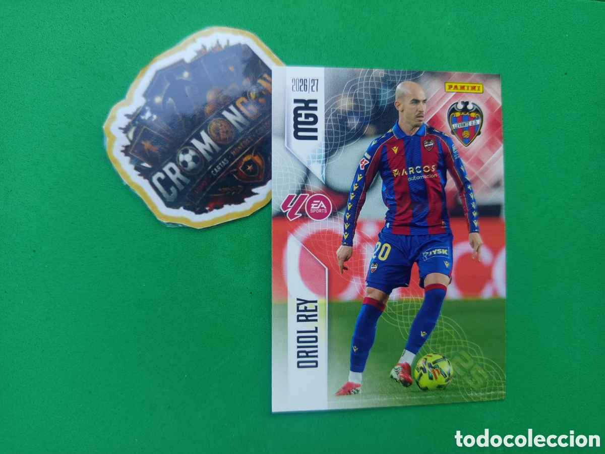 Cromos de f&uacute;tbol: ❇️ CROMO ⚽ CARD ORIOL REY LEVANTE MEGACRACKS LIGA 26 27 MGKS 2026 2027 ❇️