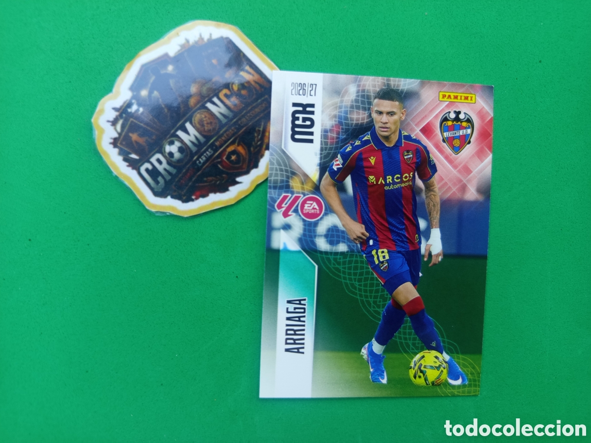 Cromos de f&uacute;tbol: ❇️ CROMO ⚽ CARD ARRIAGA LEVANTE MEGACRACKS LIGA 26 27 MGKS 2026 2027 ❇️
