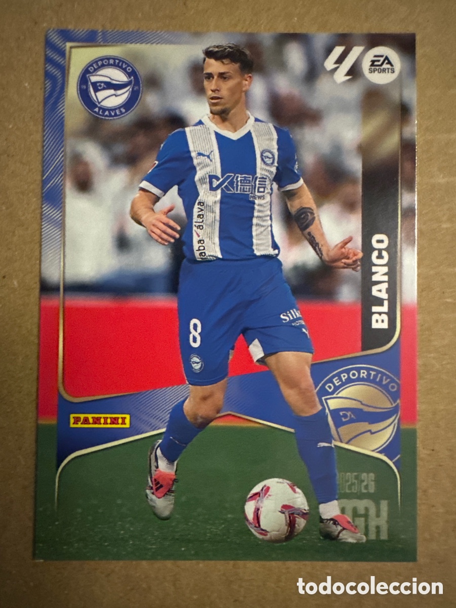 Cromos de f&uacute;tbol: # 29 Blanco Alav&eacute;s Megacracks 25 26 2025 2026 MGK