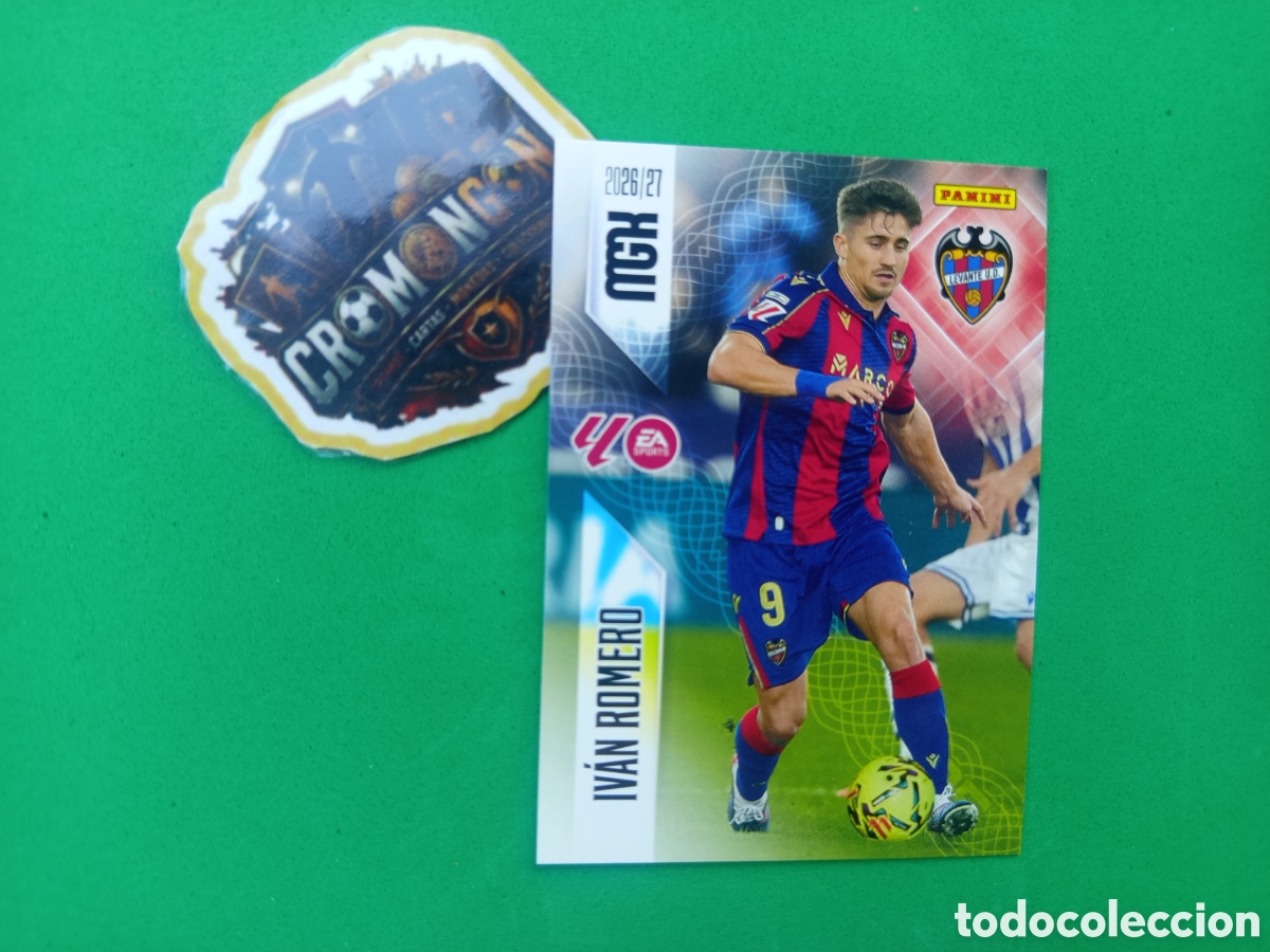 Cromos de f&uacute;tbol: ❇️ CROMO ⚽ CARD IV&Aacute;N ROMERO LEVANTE MEGACRACKS LIGA 26 27 MGKS 2026 2027 ❇️