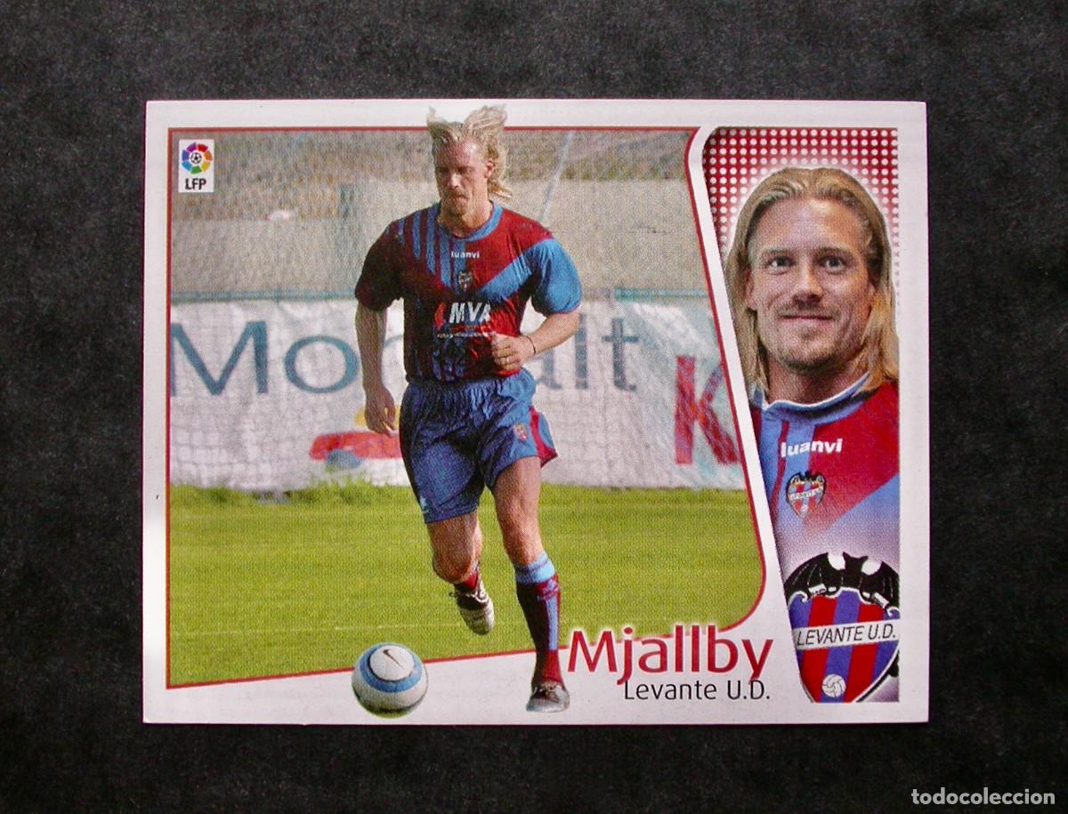 Cromos de f&uacute;tbol: MJALLBY / LEVANTE / EDICIONES ESTE LIGA 2004-2005 04-05 / NUNCA PEGADO