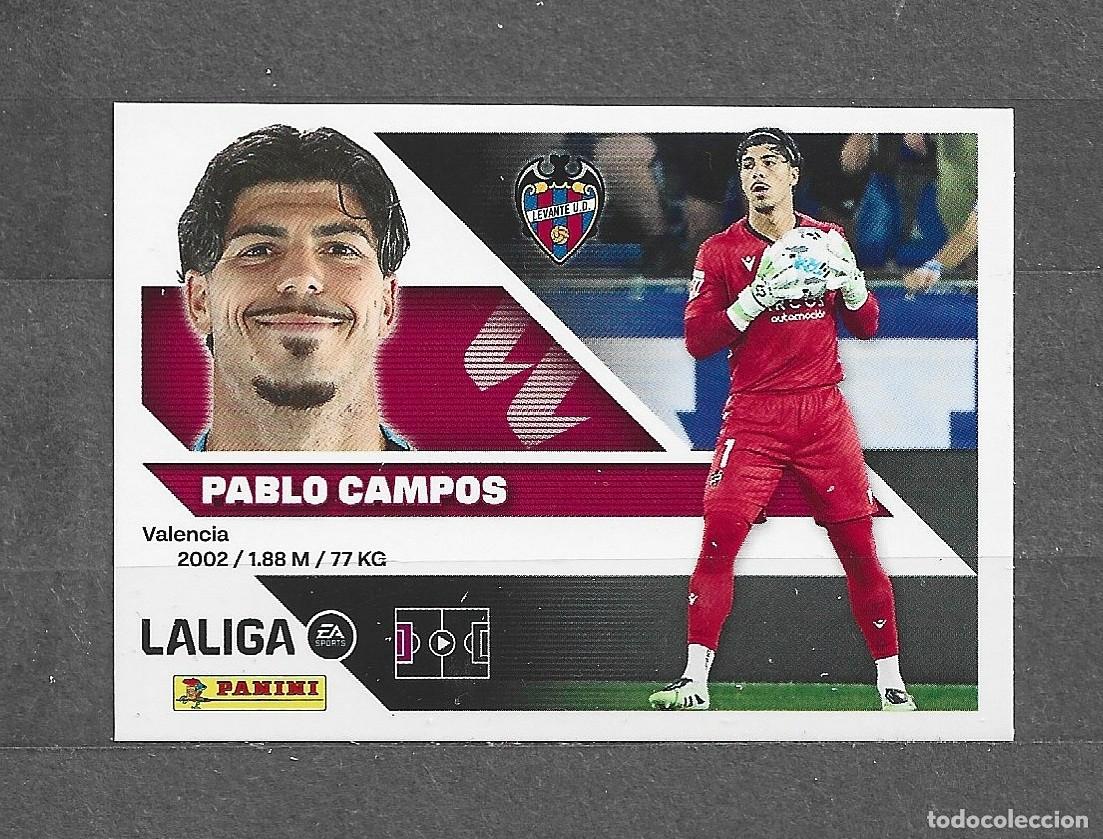 Cromos de f&uacute;tbol: Liga este 26/27 - Pablo Campos - N&deg; 4 - Levante UD