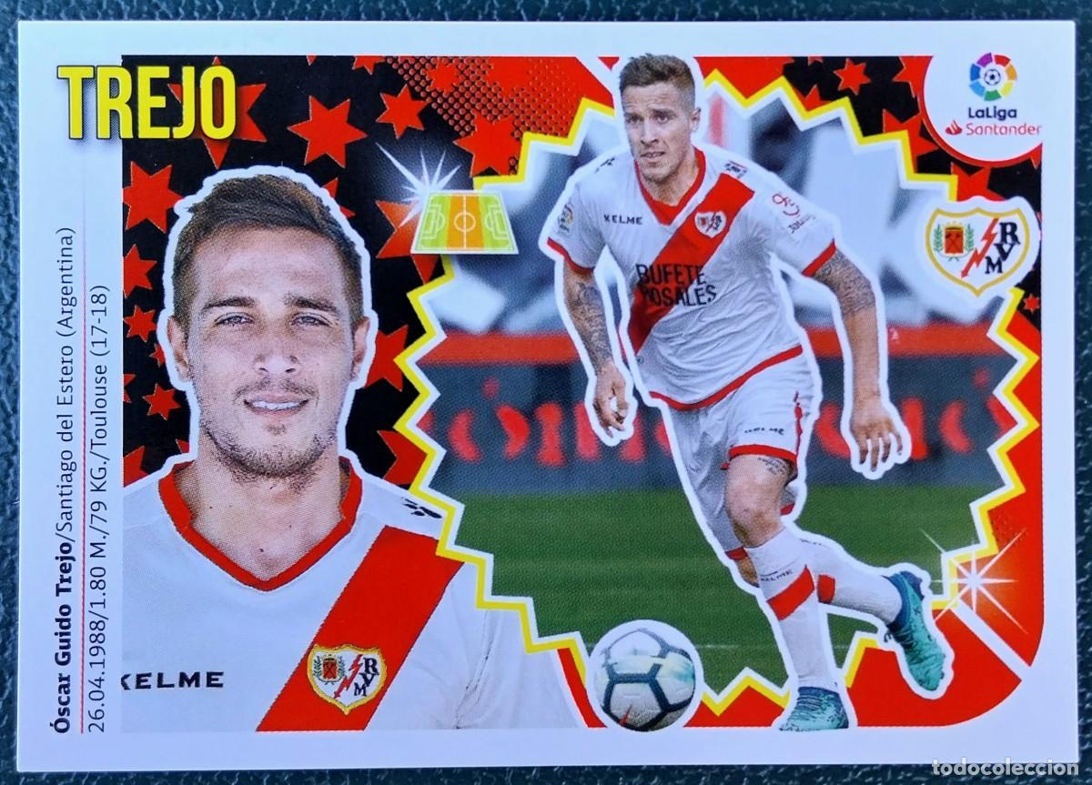 Cromos de f&uacute;tbol: 12A / 12 A TREJO RAYO VALLECANO CROMOS ALBUM EDICIONES ESTE 2018 2019 18 19