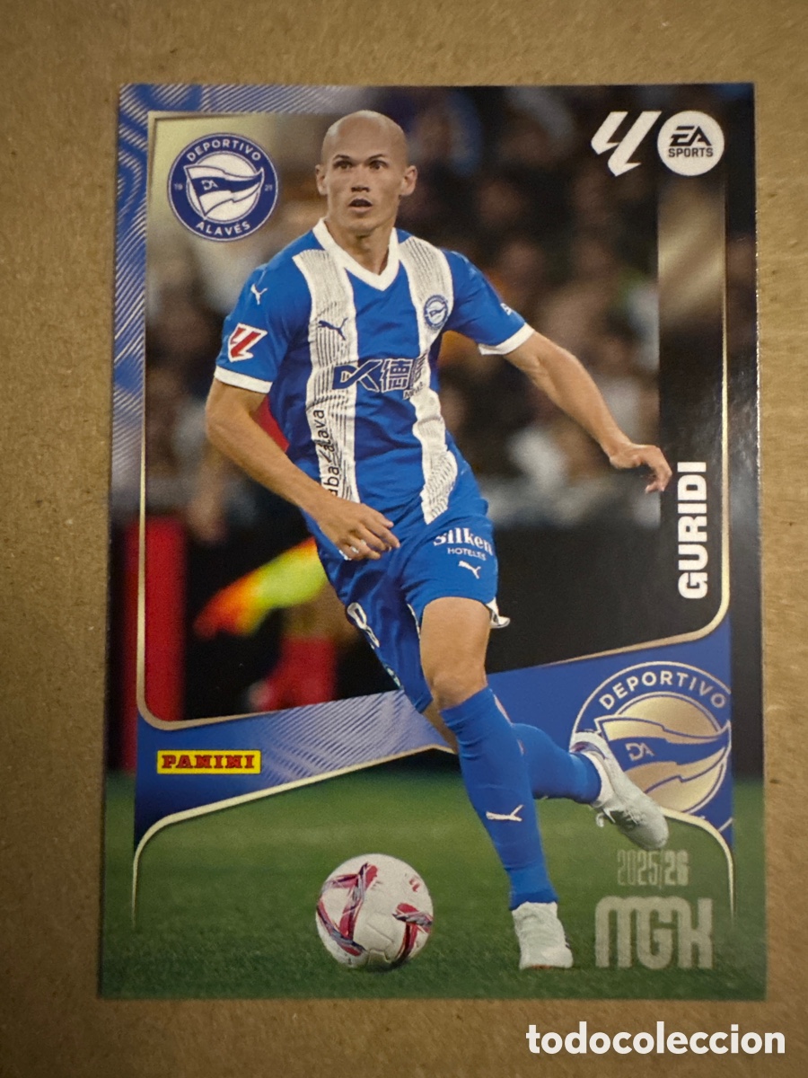 Cromos de f&uacute;tbol: # 30 Guridi Alav&eacute;s Megacracks 25 26 2025 2026 MGK