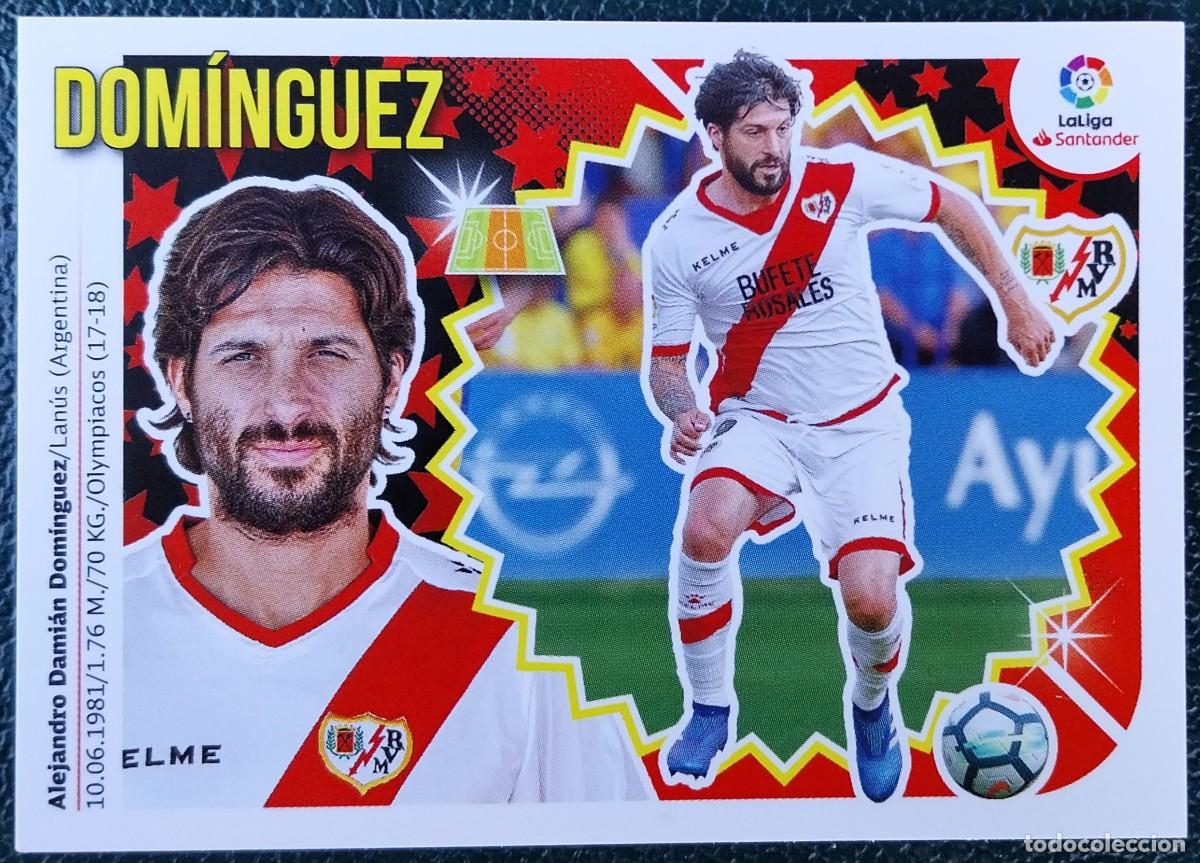 Cromos de f&uacute;tbol: 12B / 12 B DOMINGUEZ RAYO VALLECANO CROMOS ALBUM EDICIONES ESTE 2018 2019 18 19