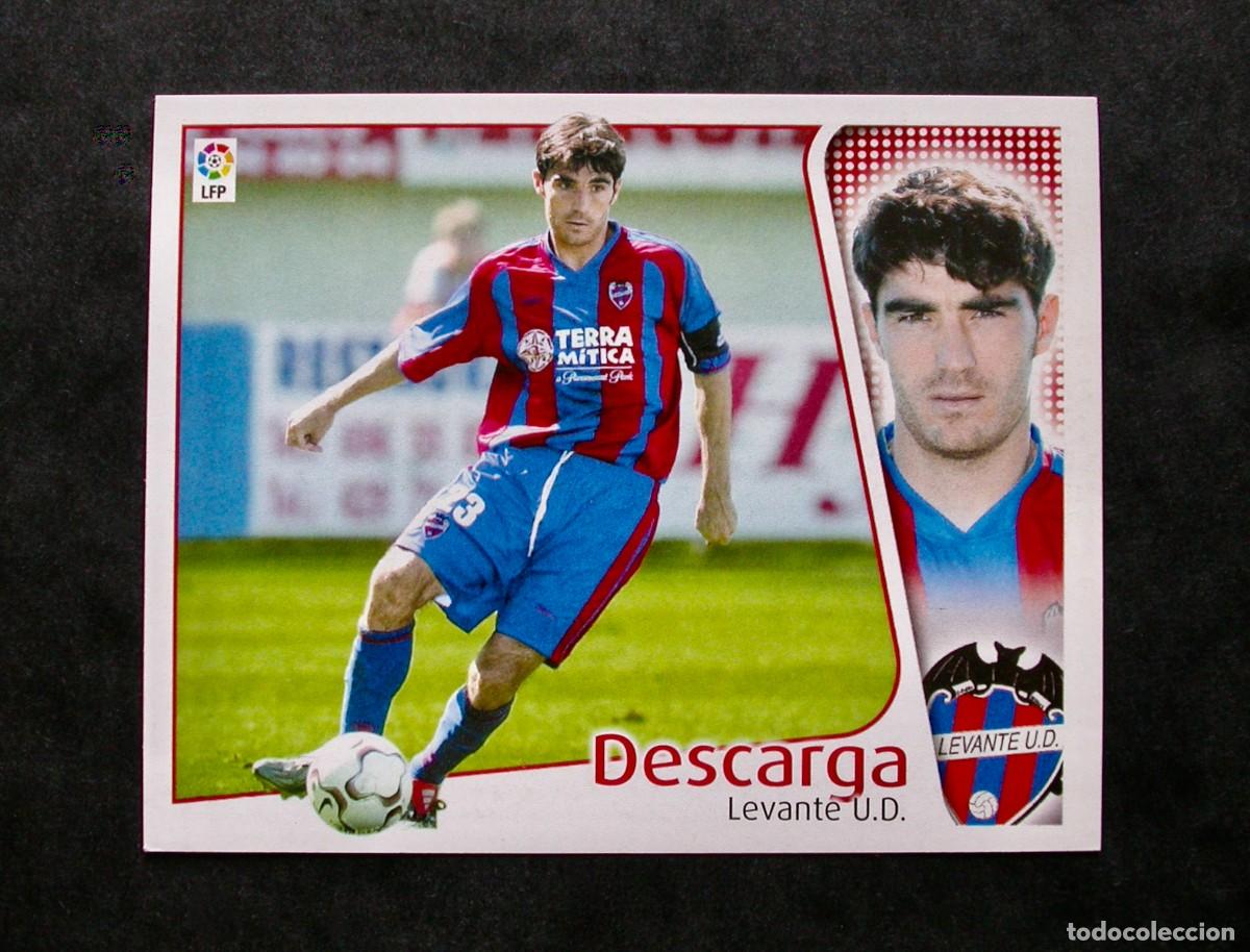 Cromos de f&uacute;tbol: DESCARGA / LEVANTE / EDICIONES ESTE LIGA 2004-2005 04-05 / NUNCA PEGADO