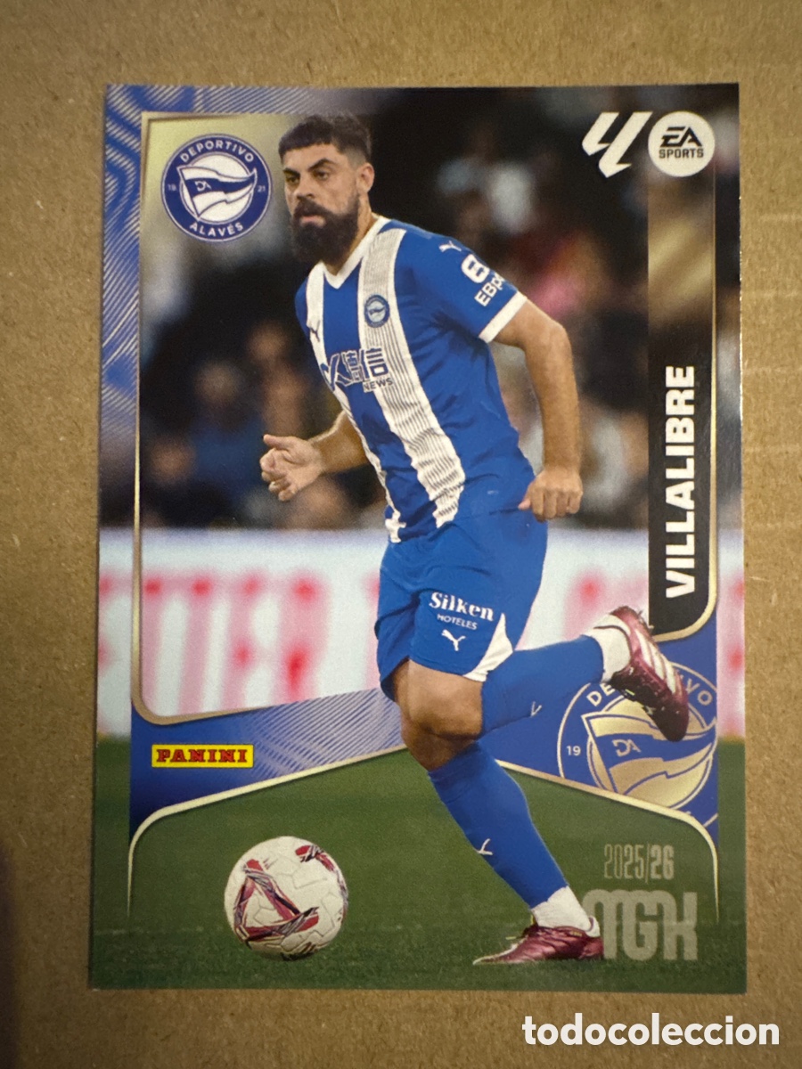 Cromos de f&uacute;tbol: # 36 Villalibre Alav&eacute;s Megacracks 25 26 2025 2026 MGK