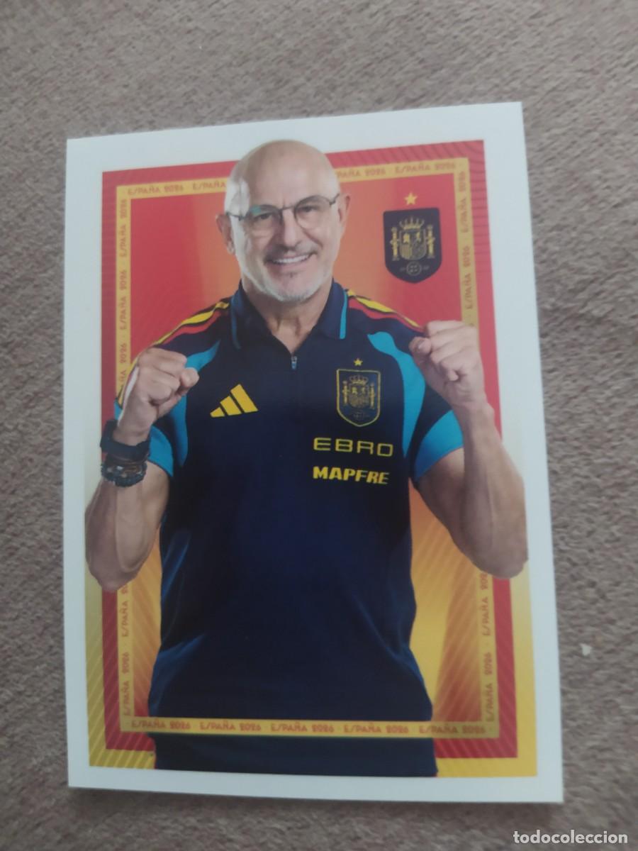 Cromos de f&uacute;tbol: Pegatina 07 De La Fuente 7 Espa&ntilde;a Selecci&oacute;n Mundial 2026 Carrefour Panini