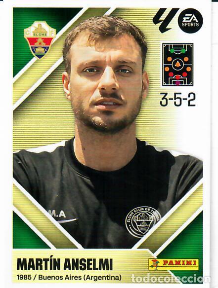 Cromos de f&uacute;tbol: CROMO PANINI LIGA ESTE 26 27 - N&ordm; 2 - MART&Iacute;N ANSELMI - ELCHE - 2&ordf; EDICI&Oacute;N