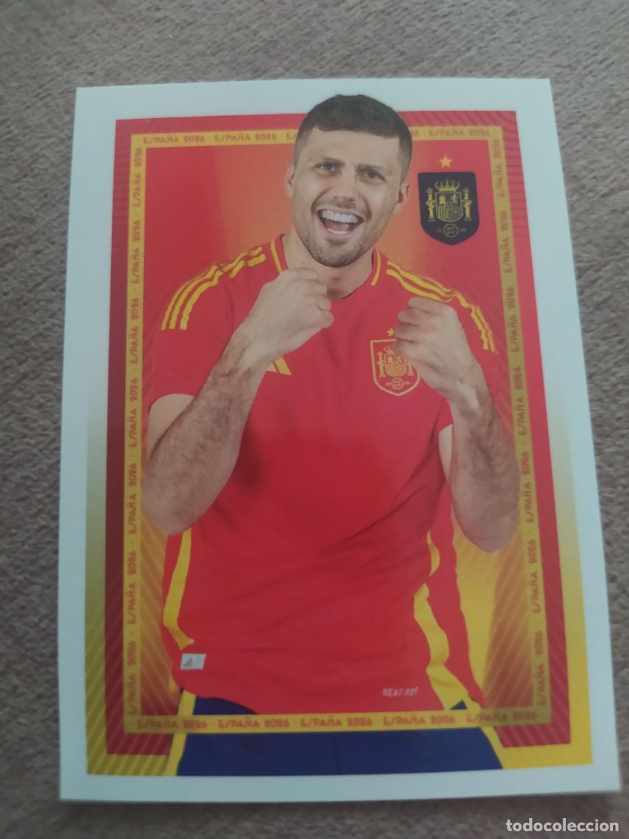 Cromos de f&uacute;tbol: Pegatina 31 Rodrigo Espa&ntilde;a Selecci&oacute;n Mundial 2026 Carrefour Panini