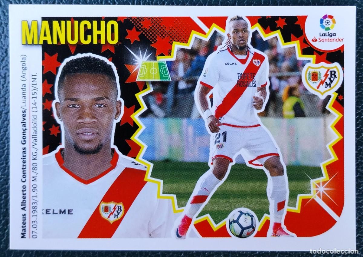 Cromos de Futebol: 15 MANUCHO RAYO VALLECANO CROMOS ALBUM EDICIONES ESTE 2018 2019 18 19