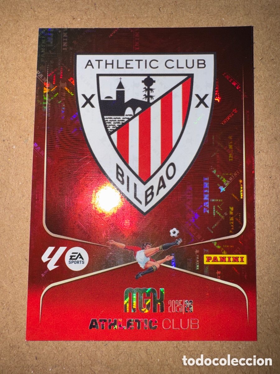 Figurine di Calcio: # 37 Escudo Athletic Club Bilbao Megacracks 25 26 2025 2026 MGK
