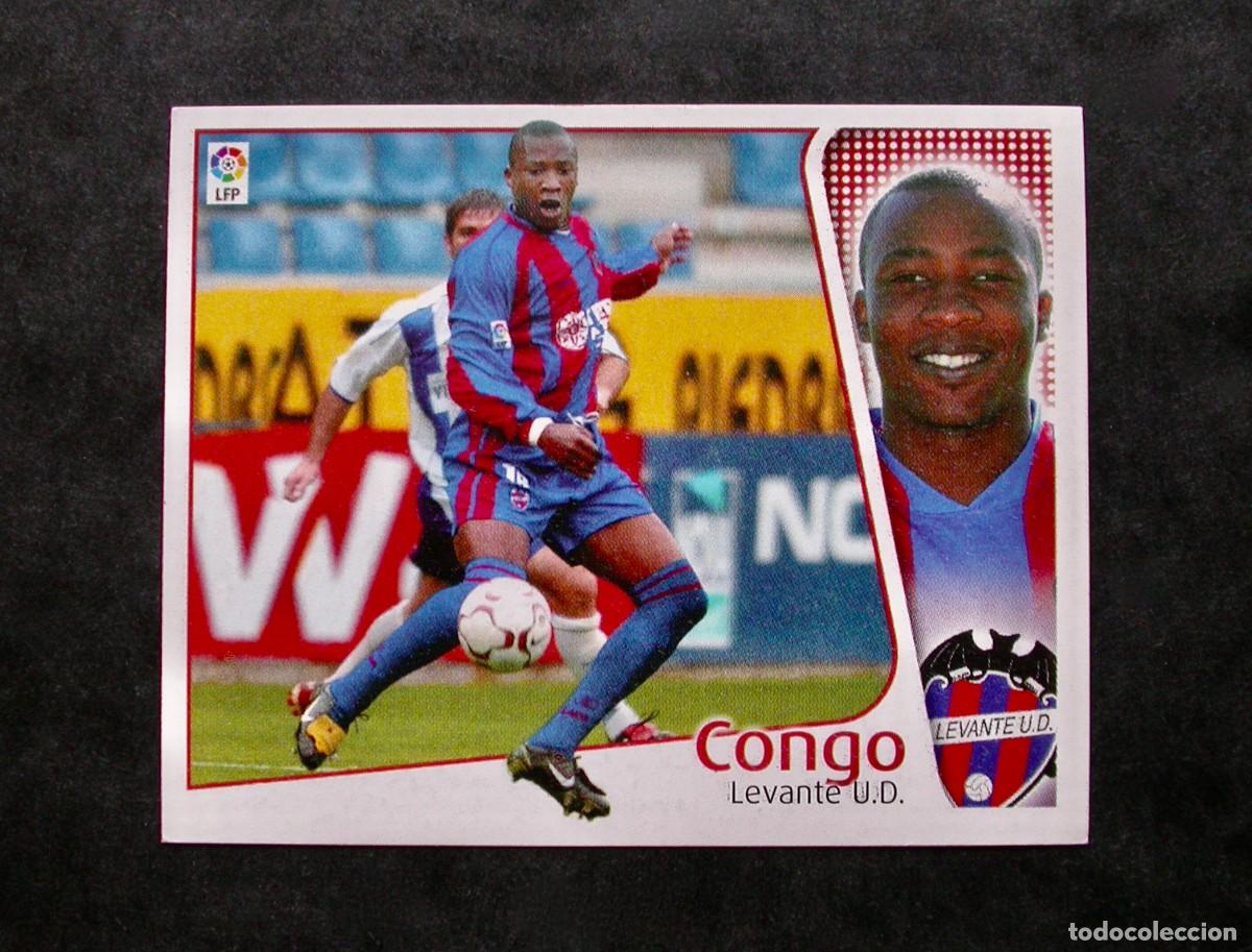 Figurine di Calcio: CONGO / LEVANTE / EDICIONES ESTE LIGA 2004-2005 04-05 / NUNCA PEGADO