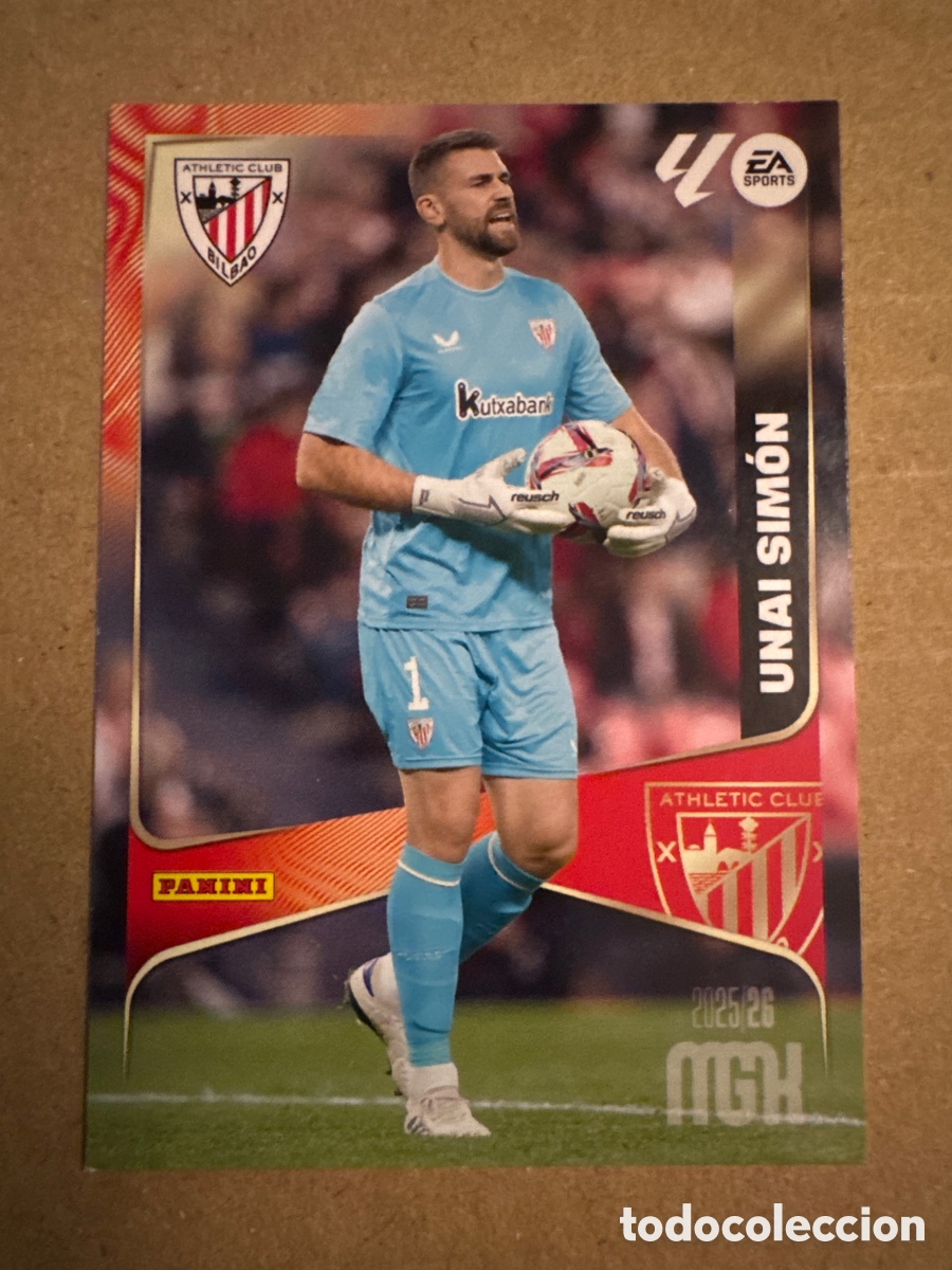 Figurine di Calcio: # 38 Unai Sim&oacute;n Athletic Club Bilbao Megacracks 25 26 2025 2026 MGK