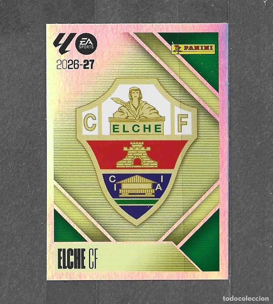 Cromos de f&uacute;tbol: Liga este 26/27 - Escudo - N&deg; 1 - Elche CF
