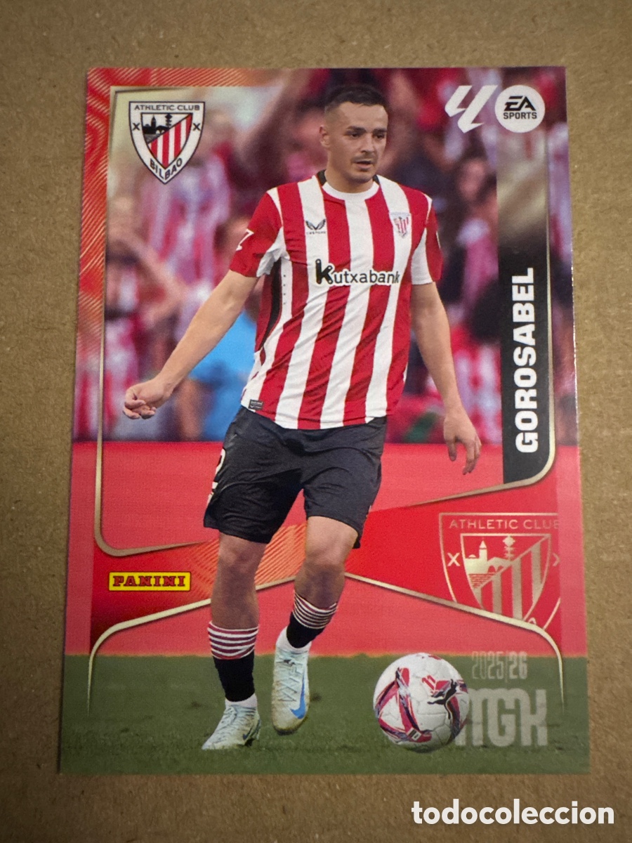 Cromos de f&uacute;tbol: # 40 Gorosabel Athletic Club Bilbao Megacracks 25 26 2025 2026 MGK