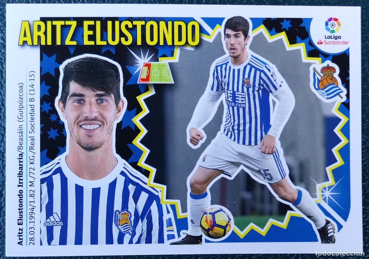 Cromos de f&uacute;tbol: 3B / 3 B ARITZ ELUSTONDO REAL SOCIEDAD CROMOS ALBUM EDICIONES ESTE 2018 2019 18 19