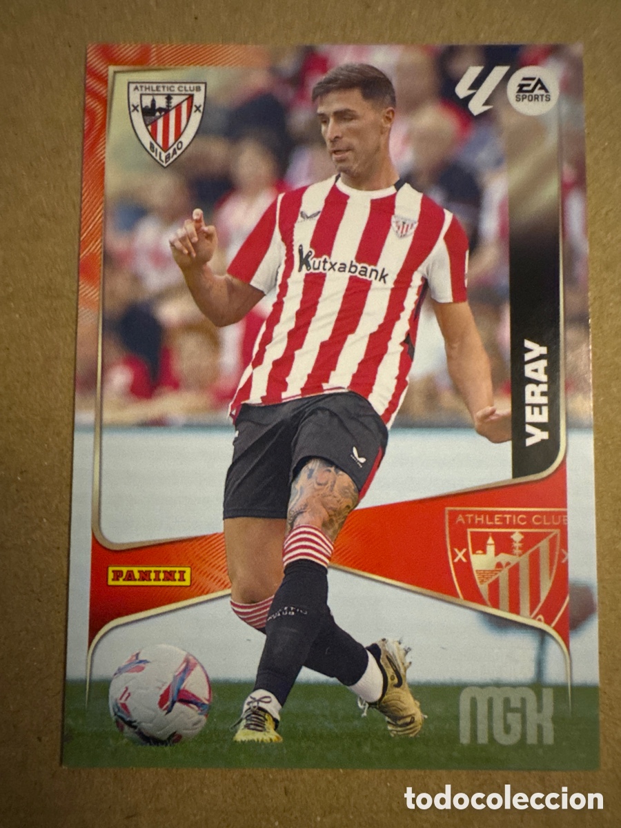 Cromos de f&uacute;tbol: # 43 Yeray Athletic Club Bilbao Megacracks 25 26 2025 2026 MGK