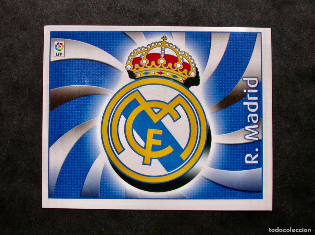 Cromos de f&uacute;tbol: ESCUDO / REAL MADRID / EDICIONES ESTE LIGA 2004-2005 04-05 / NUNCA PEGADO
