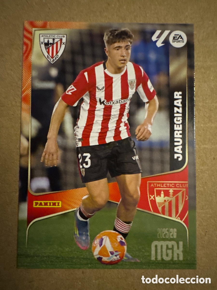 Cromos de f&uacute;tbol: # 46 Jauregizar Athletic Club Bilbao Megacracks 25 26 2025 2026 MGK