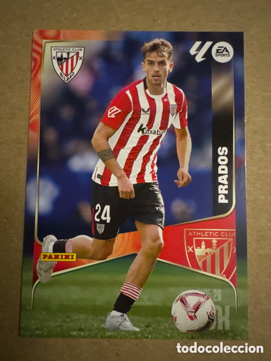 Cromos de f&uacute;tbol: # 47 Prados Athletic Club Bilbao Megacracks 25 26 2025 2026 MGK