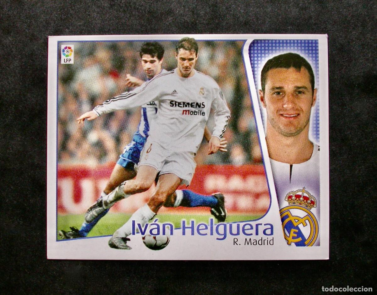 Cromos de f&uacute;tbol: IV&Aacute;N HELGUERA / REAL MADRID / EDICIONES ESTE LIGA 2004-2005 04-05 / NUNCA PEGADO