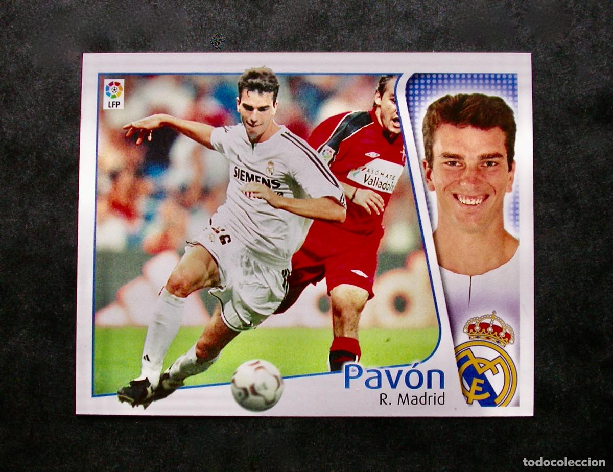 Cromos de f&uacute;tbol: PAV&Oacute;N / REAL MADRID / EDICIONES ESTE LIGA 2004-2005 04-05 / NUNCA PEGADO