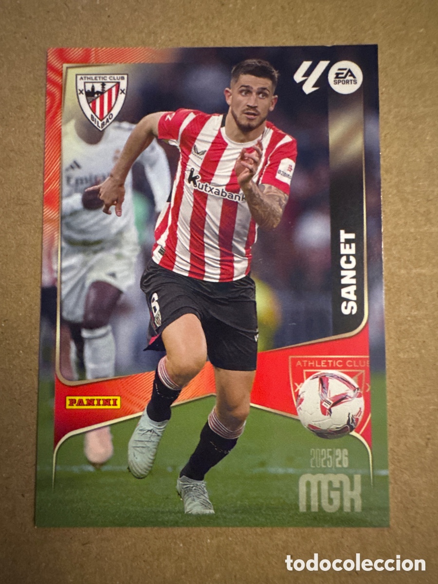 Fu&szlig;ball-Sticker: # 50 Oihan Sancet Athletic Club Bilbao Megacracks 25 26 2025 2026 MGK