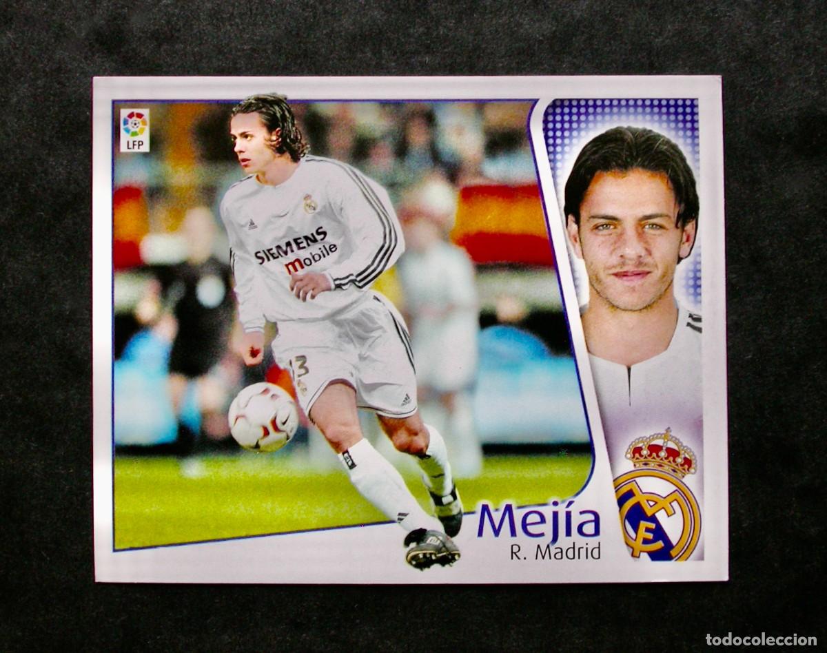 Cromos de f&uacute;tbol: MEJ&Iacute;A / REAL MADRID / EDICIONES ESTE LIGA 2004-2005 04-05 / NUNCA PEGADO