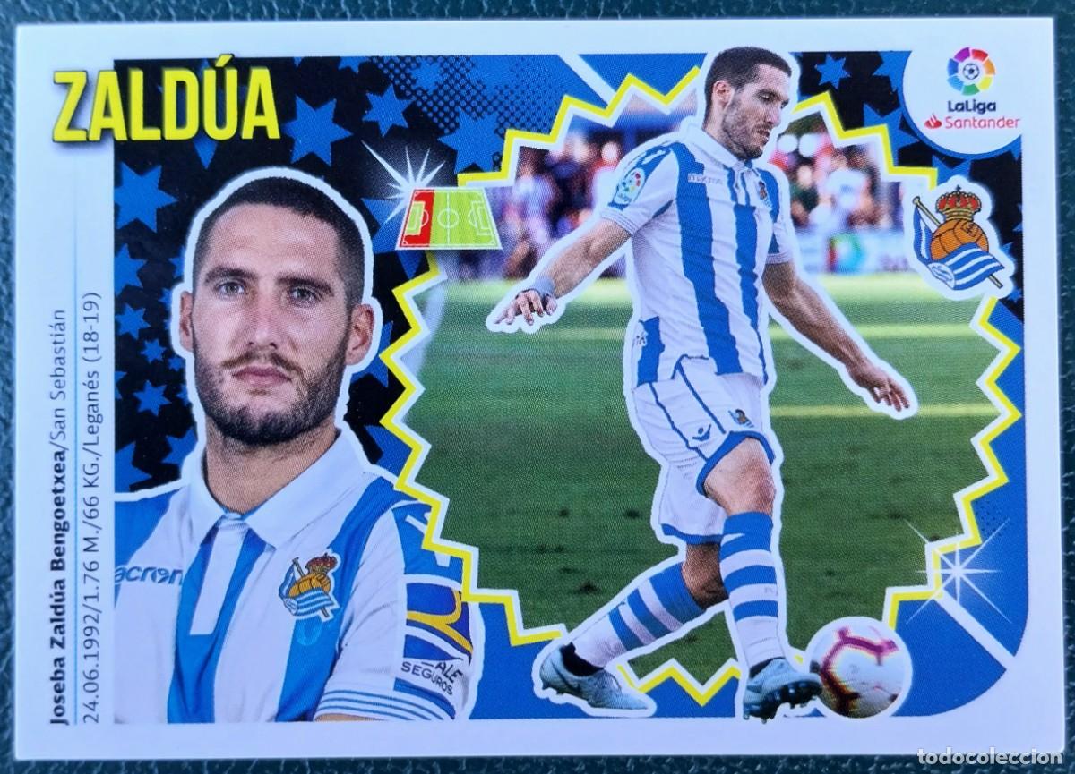 Football Stickers: 6 BIS ZALDUA REAL SOCIEDAD COLOCA CROMOS ALBUM EDICIONES ESTE 2018 2019 18 19