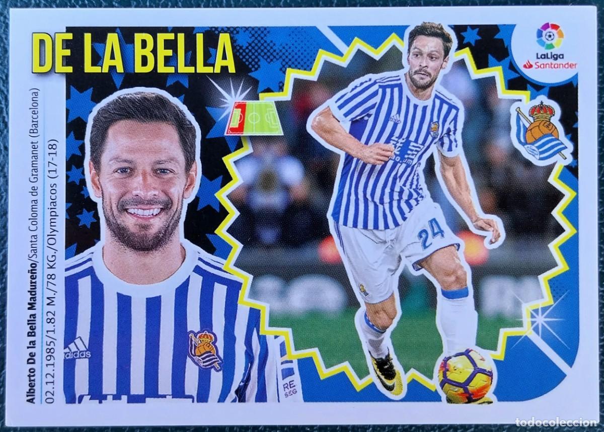 Football Stickers: 7A / 7 A DE LA BELLA REAL SOCIEDAD CROMOS ALBUM EDICIONES ESTE 2018 2019 18 19