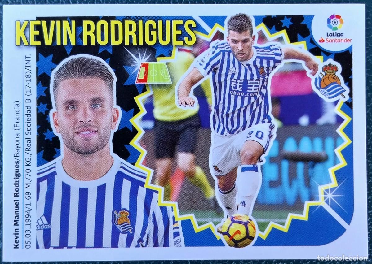 Cromos de f&uacute;tbol: 7B / 7 B KEVIN RODRIGUES REAL SOCIEDAD CROMOS ALBUM EDICIONES ESTE 2018 2019 18 19