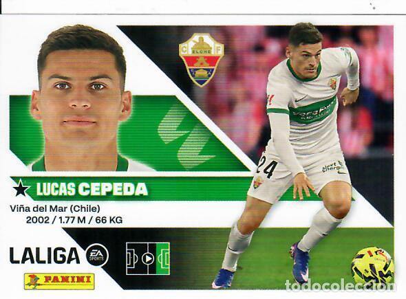 Cromos de f&uacute;tbol: CROMO PANINI LIGA ESTE 26 27 - N&ordm; 18 - CEPEDA - ELCHE