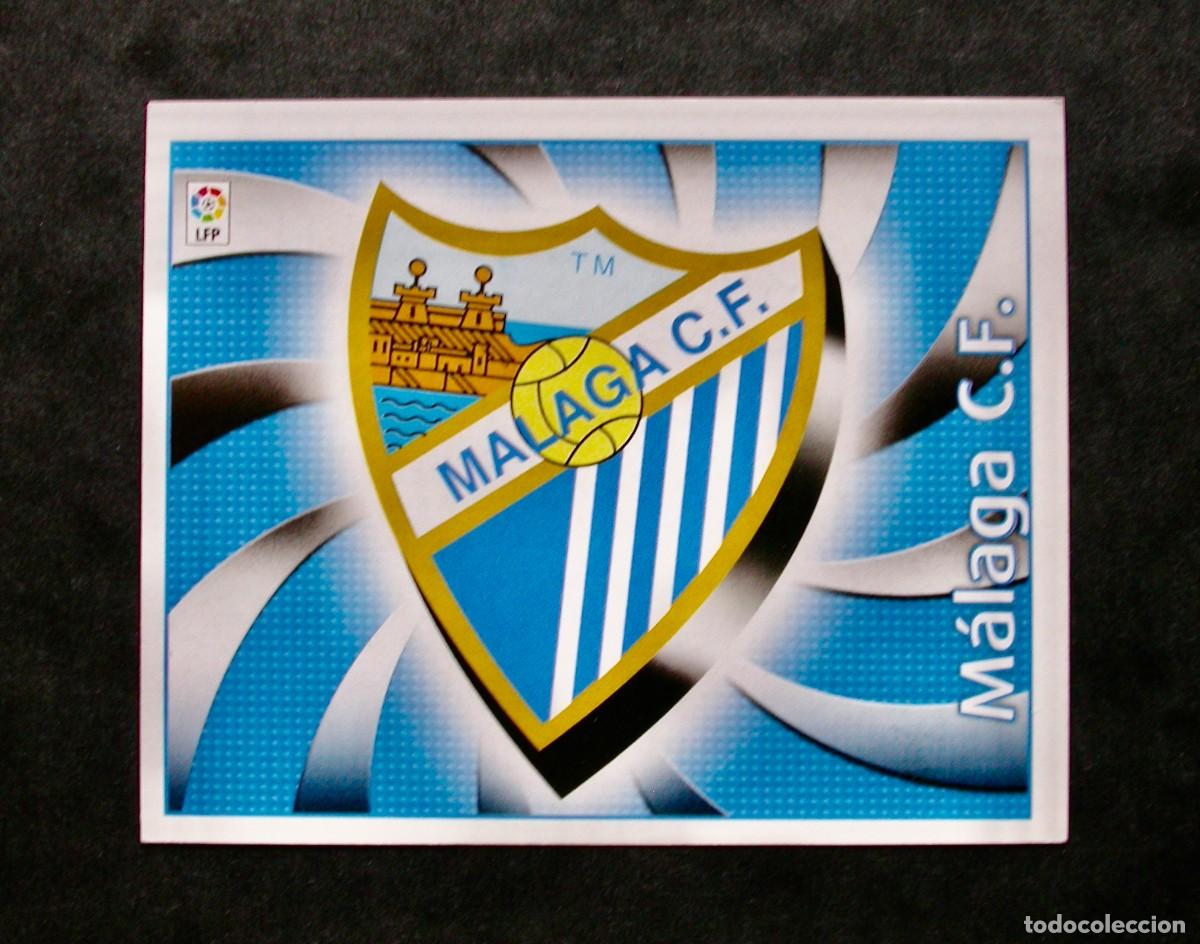 Cromos de f&uacute;tbol: ESCUDO / M&Aacute;LAGA / EDICIONES ESTE LIGA 2004-2005 04-05 / NUNCA PEGADO