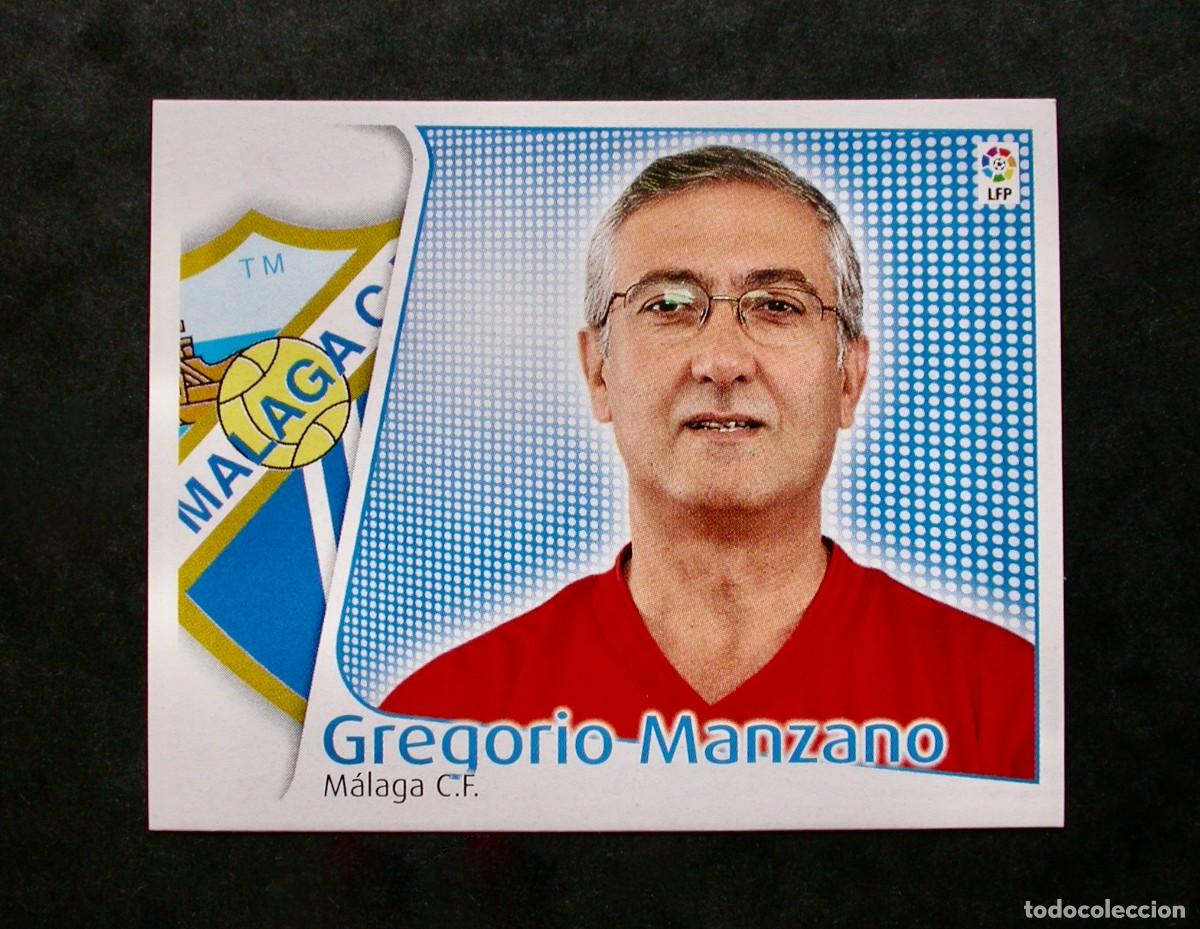 Cromos de f&uacute;tbol: GREGORIO MANZANO / M&Aacute;LAGA / EDICIONES ESTE LIGA 2004-2005 04-05 / NUNCA PEGADO