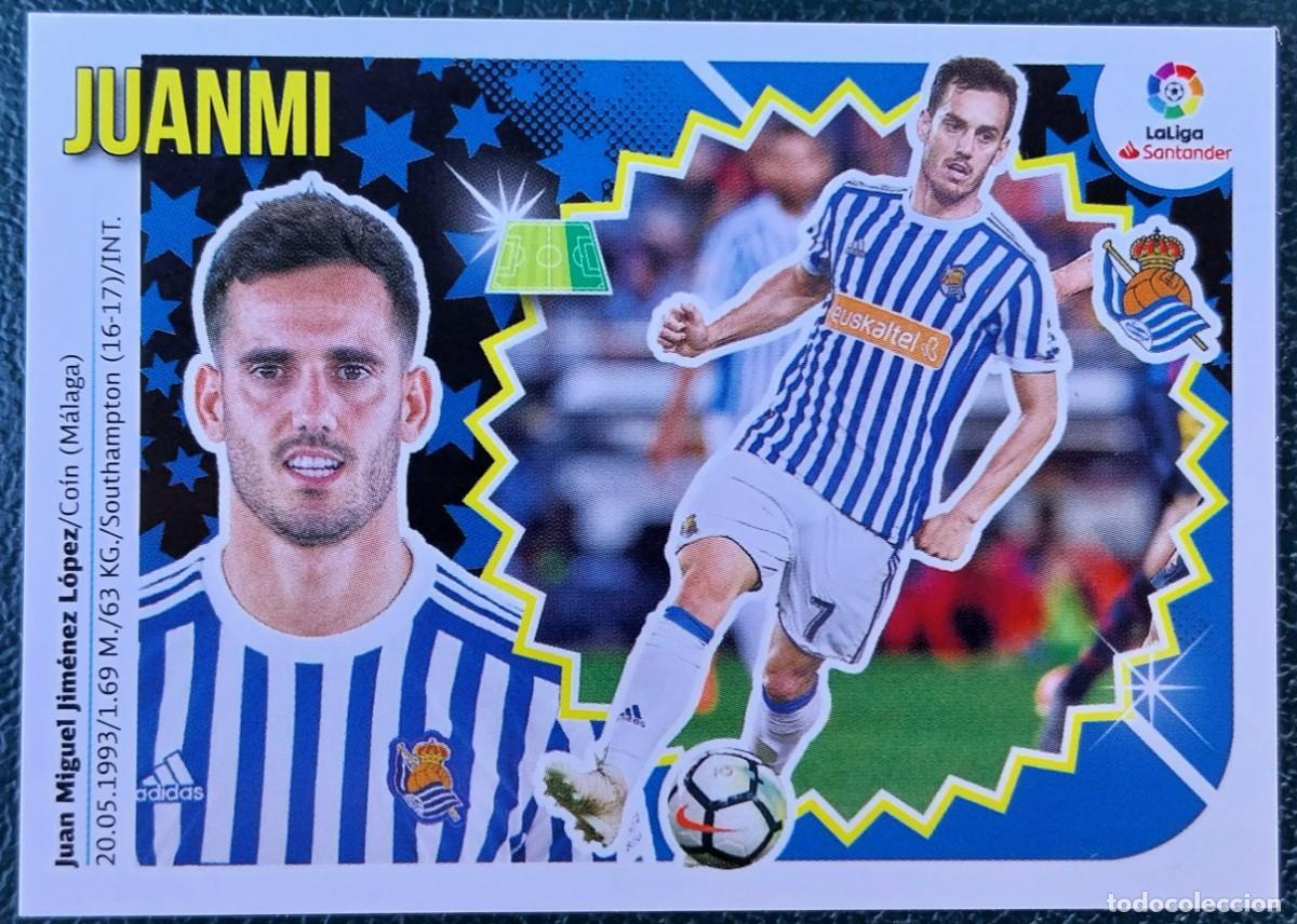 Cromos de f&uacute;tbol: 13 JUANMI REAL SOCIEDAD CROMOS ALBUM EDICIONES ESTE 2018 2019 18 19