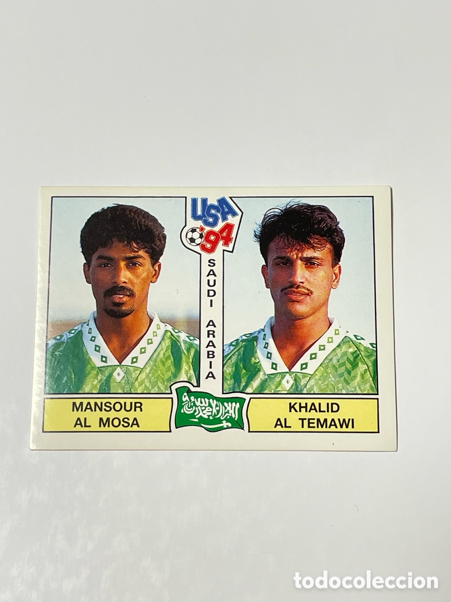 Cromos de f&uacute;tbol: Mansour Al Mosa - Khalid Al Temawi Arabia Saud&iacute; Panini USA &lsquo;94 #440