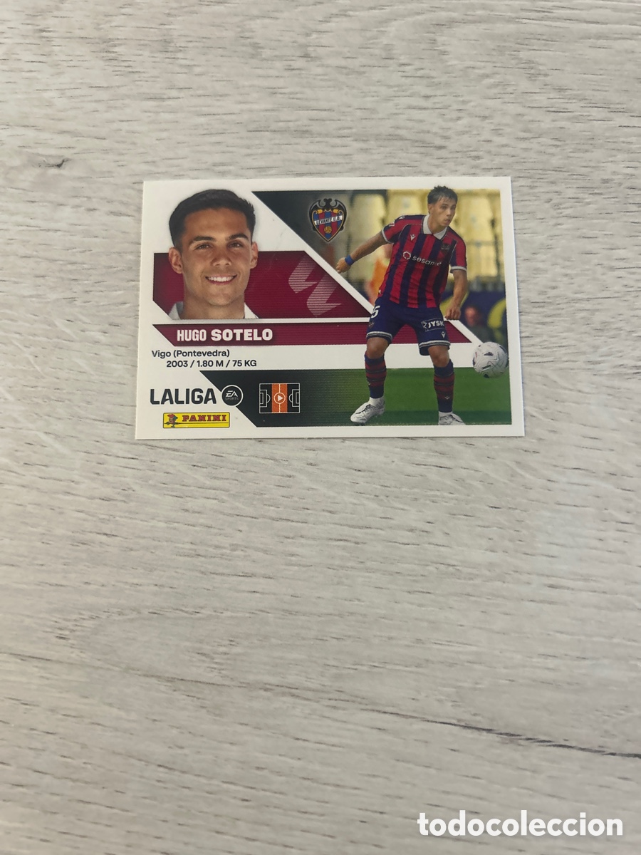 Cromos de f&uacute;tbol: Sotelo 13 &Uacute;ltimos Fichajes Levante Segunda 2 Edici&oacute;n Liga Este 2026/27 26-27 Panini
