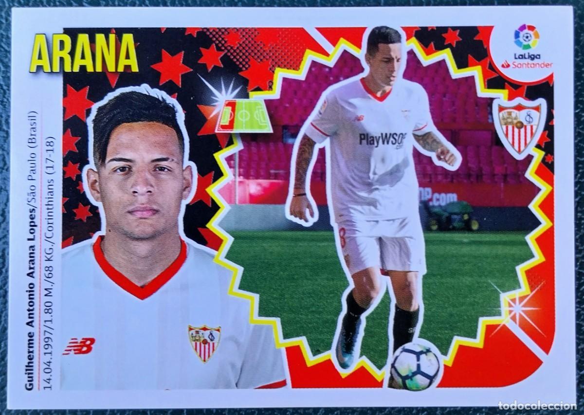 Cromos de f&uacute;tbol: 7B / 7 B ARANA SEVILLA FC CROMOS ALBUM EDICIONES ESTE 2018 2019 18 19