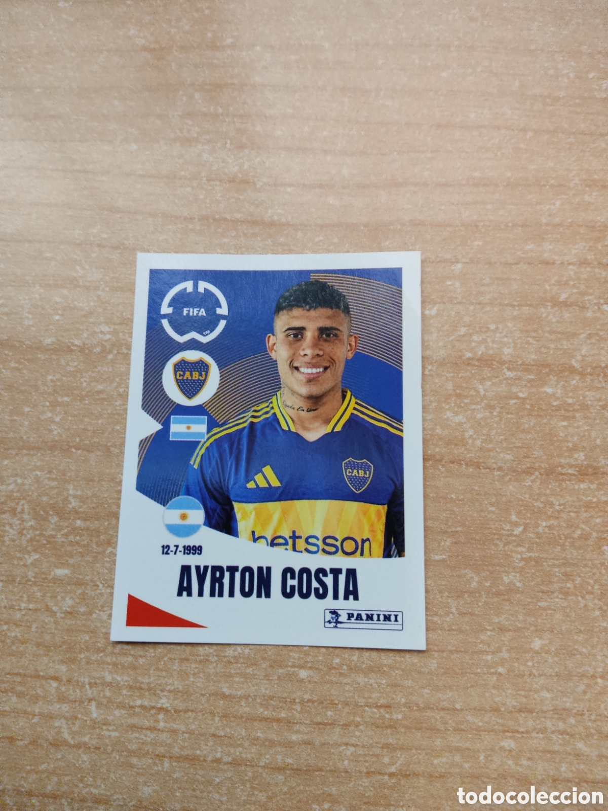 Cartes &agrave; collectionner de Football: 157 AYRTON COSTA BOCA JUNIORS FIFA CLUB WORLD CUP 2025