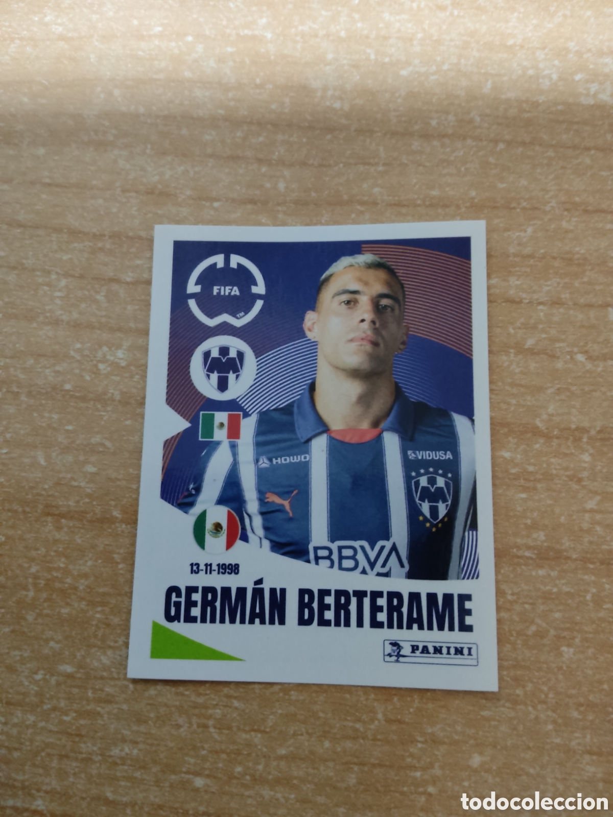 Cromos de f&uacute;tbol: 311 BERTERAME MONTERREY FIFA CLUB WORLD CUP 2025