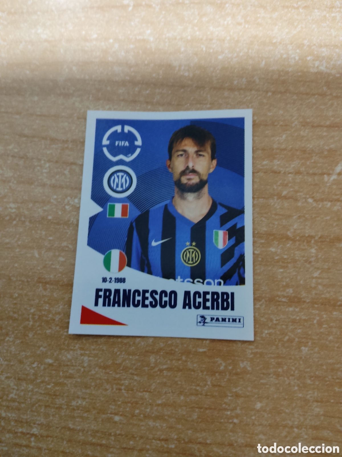 Cromos de f&uacute;tbol: 323 ACERBI INTER MILAN FIFA CLUB WORLD CUP 2025