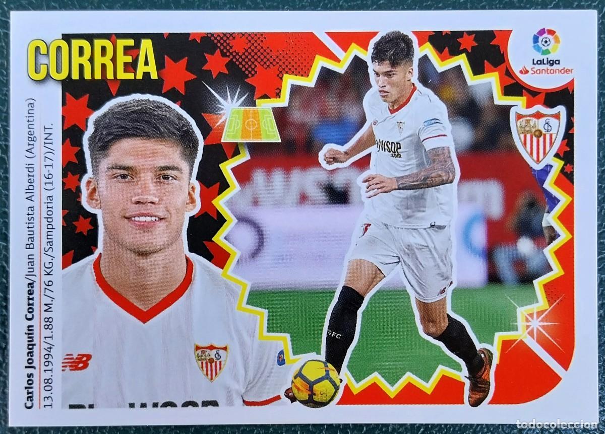Cromos de f&uacute;tbol: 11A / 11 A CORREA SEVILLA FC CROMOS ALBUM EDICIONES ESTE 2018 2019 18 19