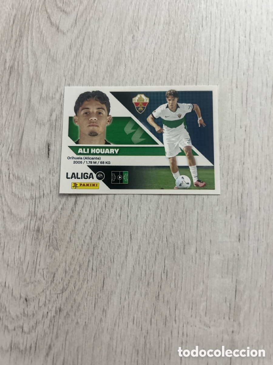 Cromos de f&uacute;tbol: Ali Houary 17 Elche Segunda 2 Edici&oacute;n Liga Este 2026/27 26-27 Panini