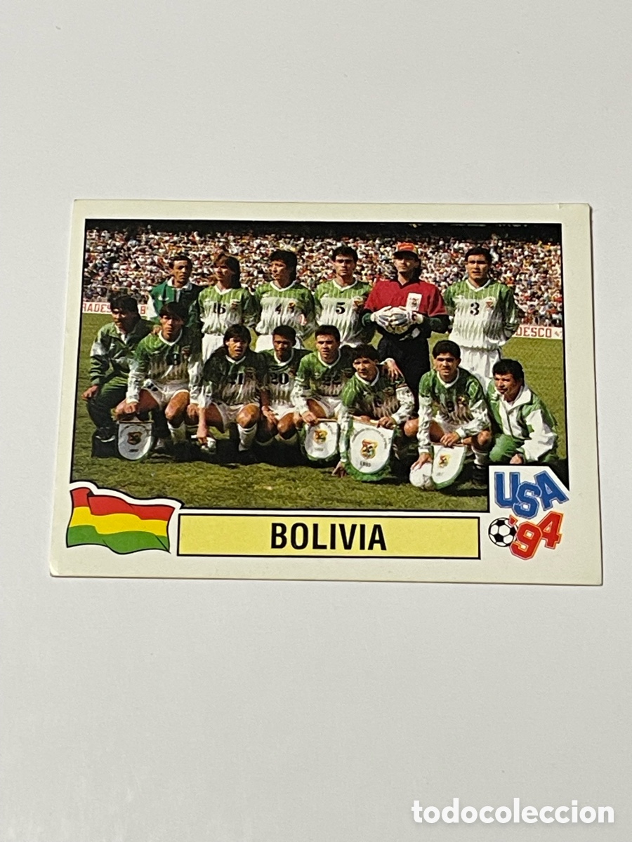 Cromos de f&uacute;tbol: Equipo Bolivia Mundial USA &lsquo;94 Panini #234