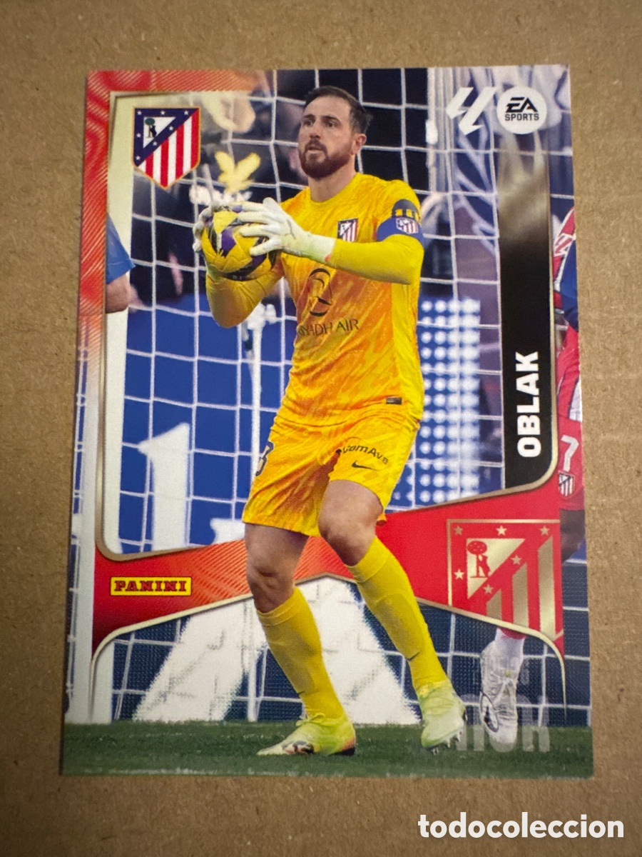 Cromos de f&uacute;tbol: # 56 Oblak Atl&eacute;tico de Madrid Megacracks 25 26 2025 2026 MGK