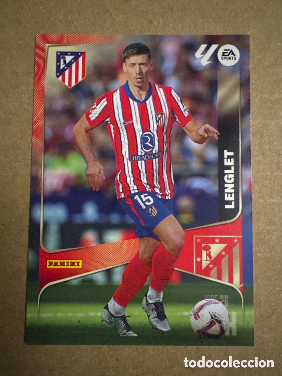 Cromos de f&uacute;tbol: # 61 Lenglet Atl&eacute;tico de Madrid Megacracks 25 26 2025 2026 MGK